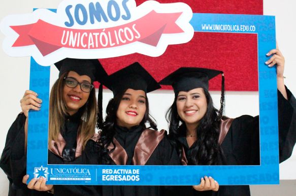 Ceremonia Grados UNICATÓLICA 2018-1