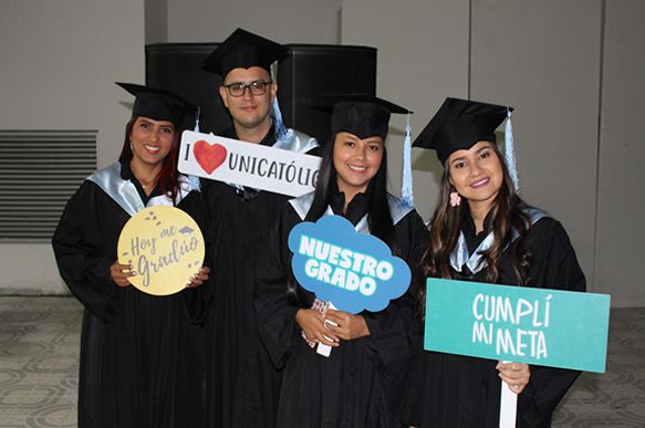 Ceremonia Grados UNICATÓLICA 2018-2