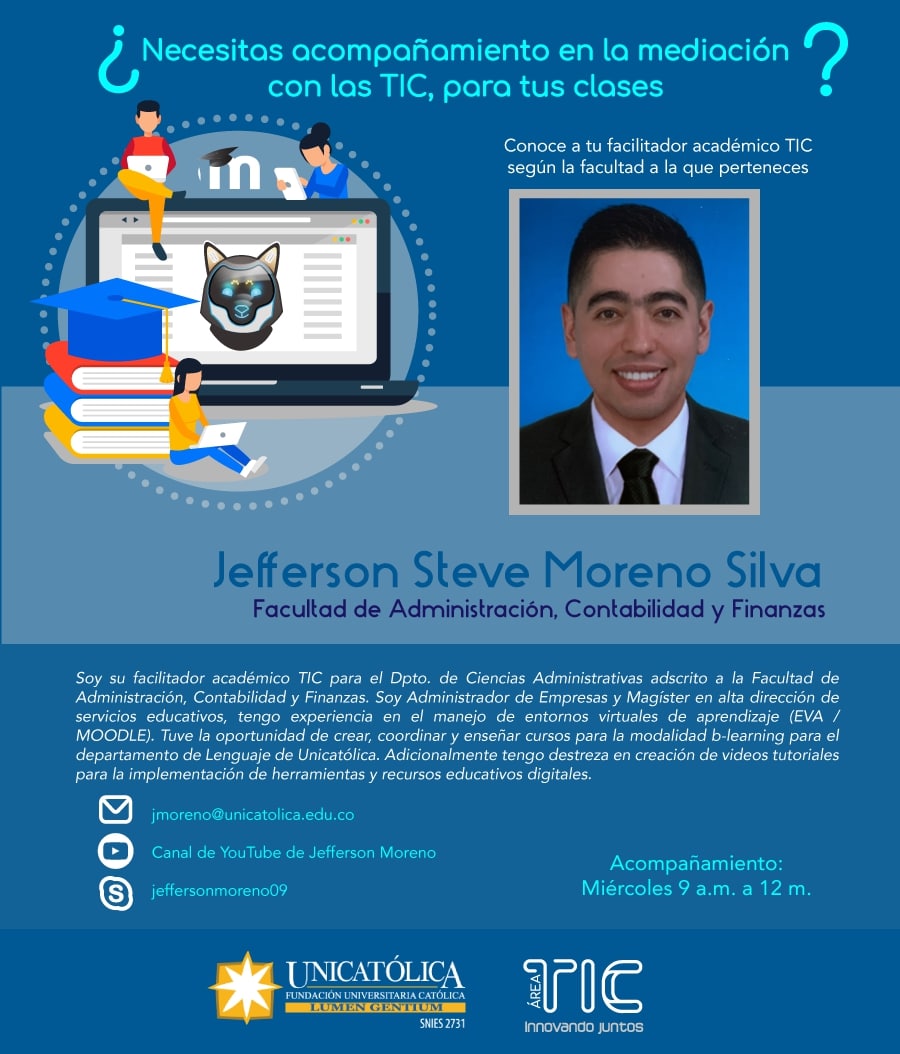Facilitador TIC Jefferson Moreno Facilitador TIC Jefferson Moreno