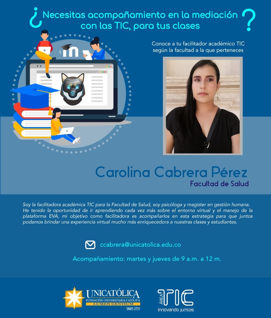 Facilitador TIC Carolina Cabrera Facilitador TIC Carolina Cabrera