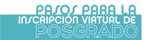 Inscripción virtual Posgrados