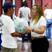 La solidaridad de UNICATÓLICA llegó a Altos de Santa Elena